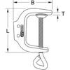 Support de pince à étaux, KS Tools - 115.2072