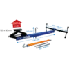 Support Moteur 45-70Cm King Tony - 9BJ2070