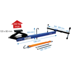 Support Moteur 45-70Cm King Tony - 9BJ2070