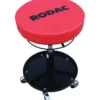 Tabouret D'Atelier A Roulettes - Siege Rouge - Cap. 90 Kg SAM Outillage - TL3010N