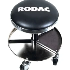 Tabouret D'Atelier A Roulettes - Siege Noir - Cap. 115 Kg SAM Outillage - TL3050