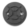 Tampon caoutchouc rond avec renfort 2 rondelles metalliques ø120x32mm CLAS EG 1146