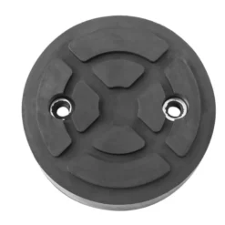 Tampon caoutchouc rond avec renfort 2 rondelles metalliques ø120x32mm CLAS EG 1146