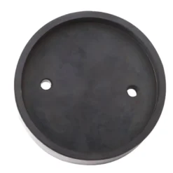 Tampon caoutchouc rond avec renfort 2 rondelles metalliques ø120x32mm CLAS EG 1146