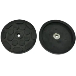 Tampon caoutchouc rond avec renfort rondelle metallique ø120x4mm CLAS EG 1150