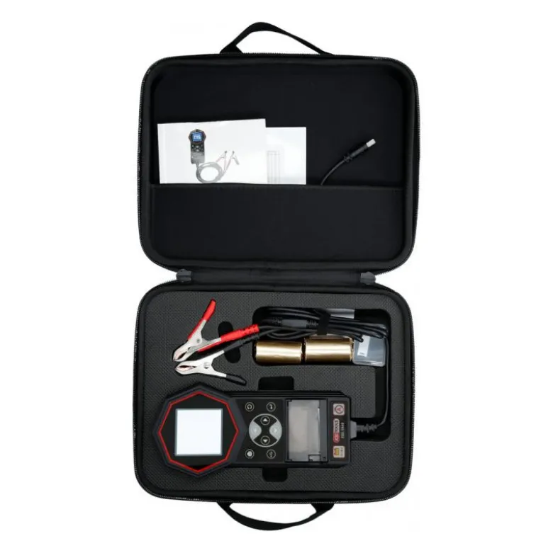 Testeur de batterie avec imprimante intégrée - câbles L. 3m KS TOOLS - 550.1649F