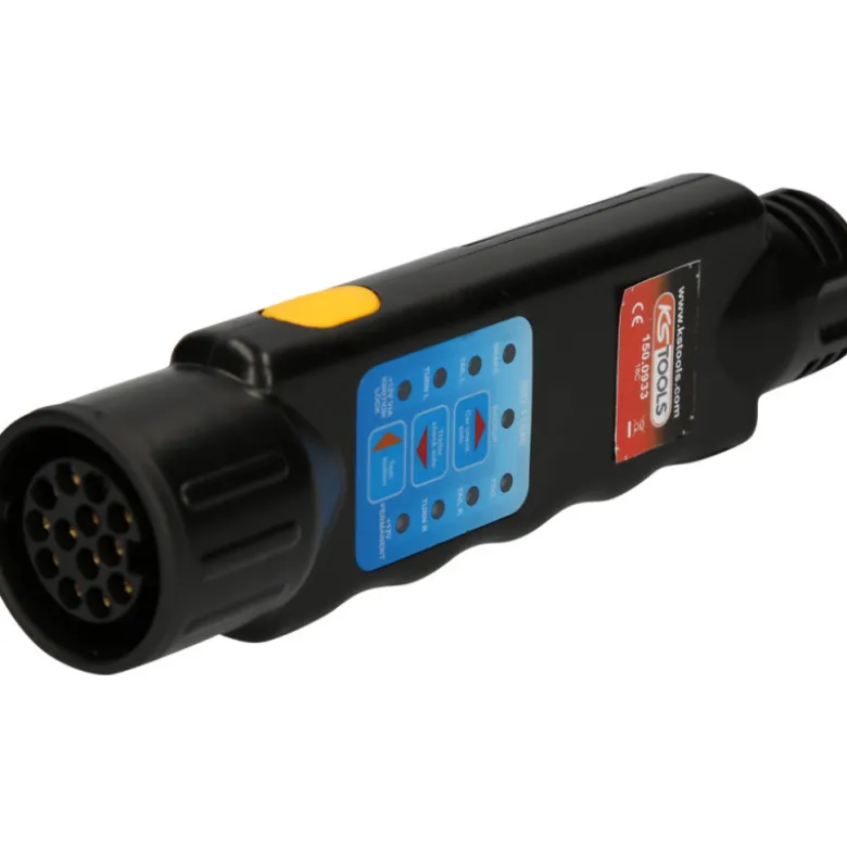 Testeur de prise remorque 13 broches KS TOOLS 150.0933