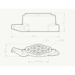 Tete plastique de rechange CLAS SA 1189