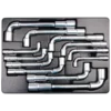 Thermoformé 12 Clés À Pipe 8, 10-14, 16-19, 22 24Mm King Tony - 91912MR