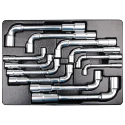 Thermoformé 12 Clés À Pipe 8, 10-14, 16-19, 22 24Mm King Tony - 91912MR