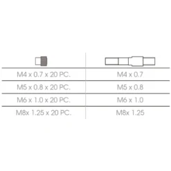 Thermoformé Pince À Riveter Manuelle - 85 Pièces King Tony - 213009MR