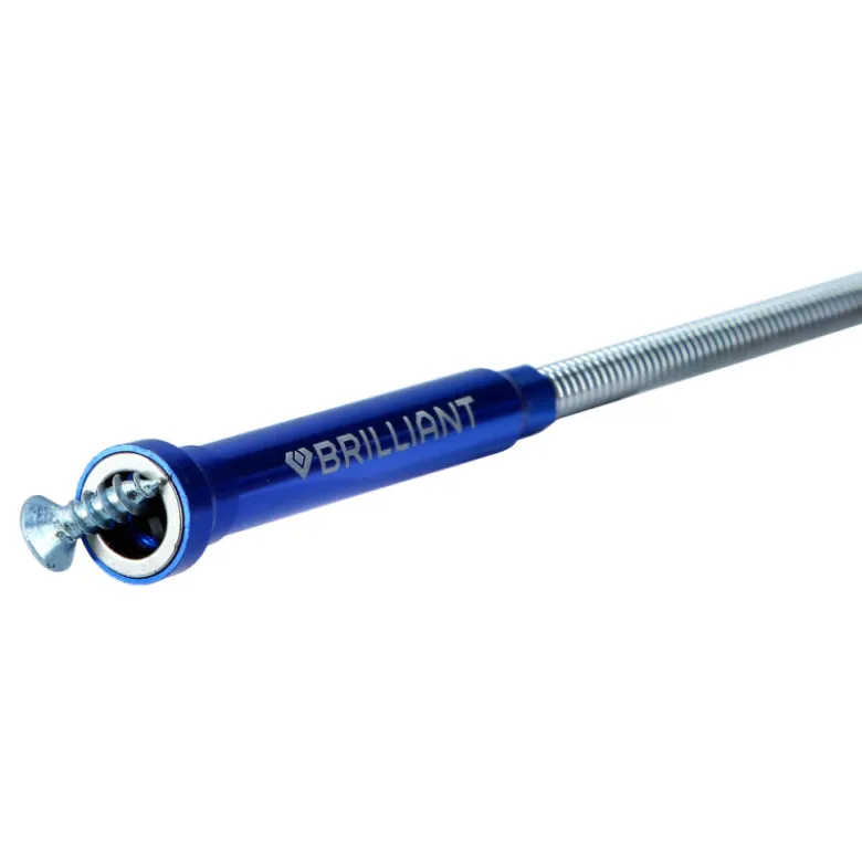 Tige semi-rigide à griffes et LED L620mm BRILLIANT TOOLS - BT115907