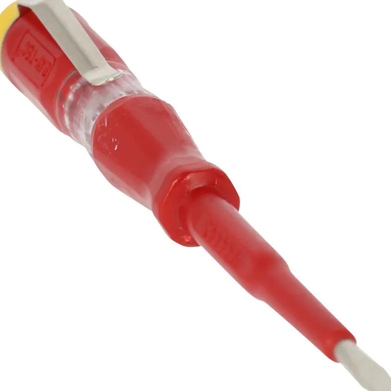 Tournevis testeur 100-500V Fente 30mm L.140mm BRILLIANT TOOLS - BT120900