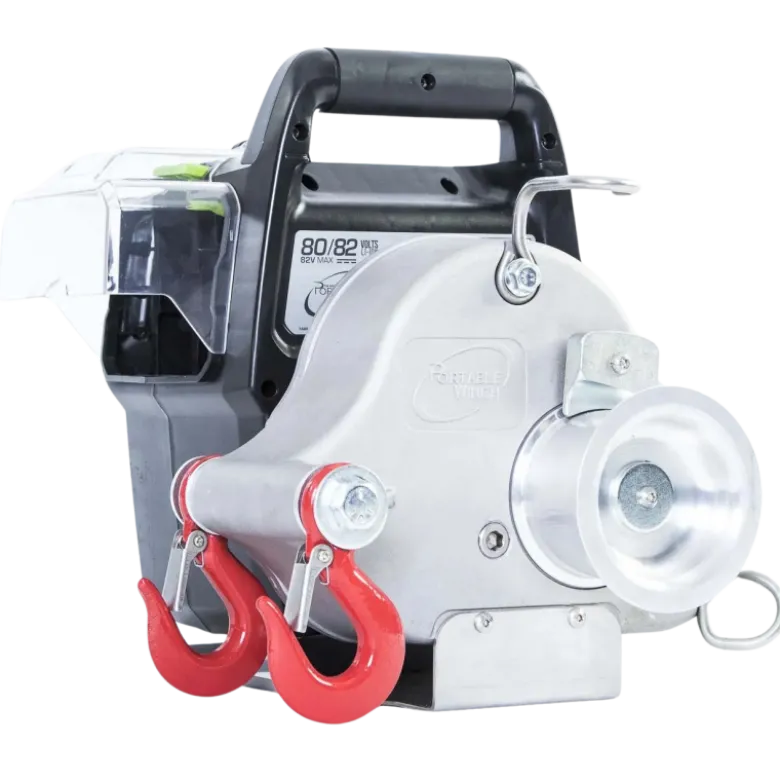 Treuil de tirage à batterie 80/82V force 1000 KG Portable Winch - PCW3000-LI