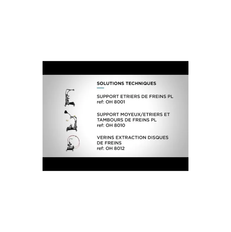 Trilogie intervention moyeux freins pl CLAS OH 8013PL