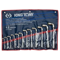 Trousse De 12 Clé À Pipe 8-10-11-12-13-14-16-17-18-19, 22-24Mm King Tony - 1812MR