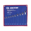 Trousse De 10 Clés À Cliquet Réversible Pouce 5/16" À 15/16" King Tony - 12210SR
