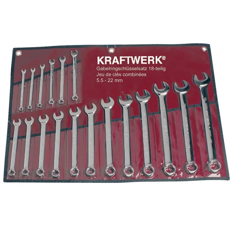 Trousse de 18 clés combinées KRAFTWERK 3557R