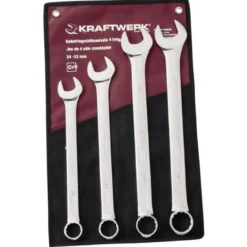 Trousse de 4 clés combinées KRAFTWERK 3558R
