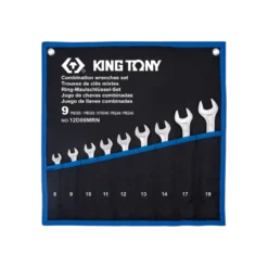 Trousse De 9 Clés Mixtes Légères 8:14-17-19Mm King Tony - 12D09MRN