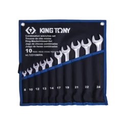 Trousse De 10 Clés Mixtes Légères 8-10-12-13-14-17-19-21-22-24Mm King Tony - 12D10MRN
