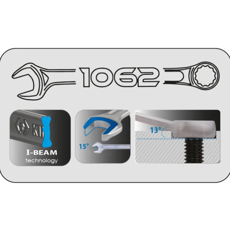 Trousse De 26 Clés Mixtes Légères 6 À 32Mm King Tony - 12D26MRN