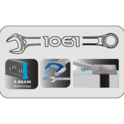 Trousse De 13 Clés Mixtes Longues Et Légères King Tony - 12A3MRN