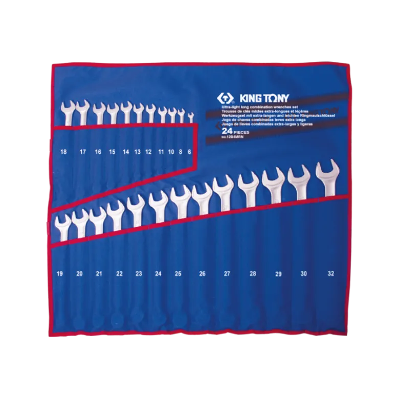Trousse De 24 Clés Mixtes Longues Et Légères King Tony - 12B4MRN