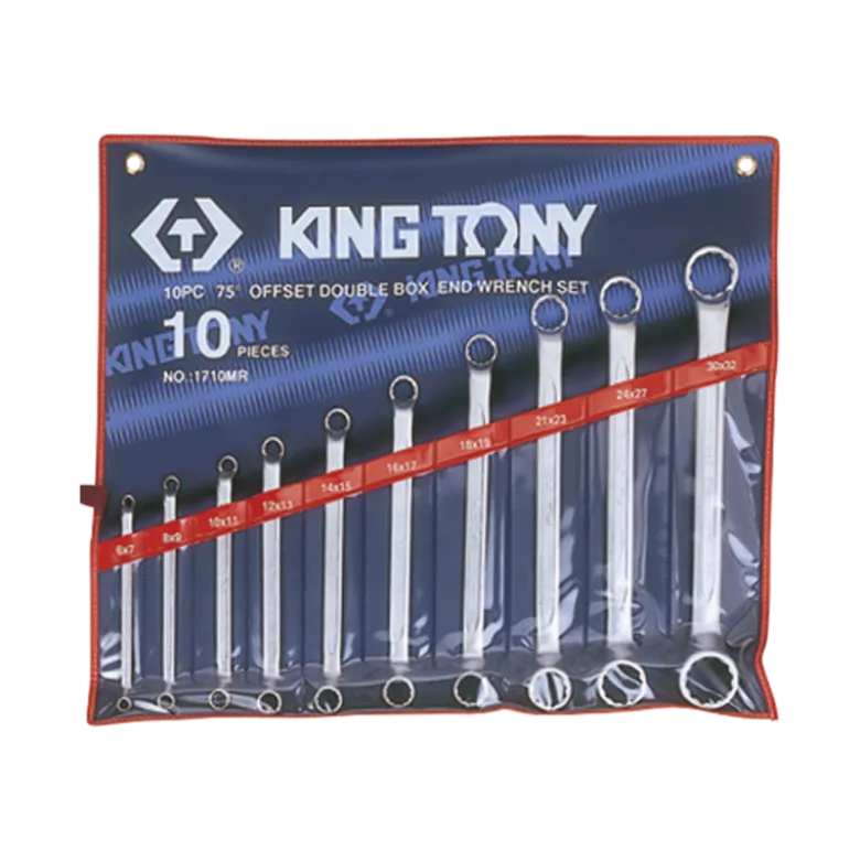 Trousse De 10 Clés Polygonales King Tony - 1710MR