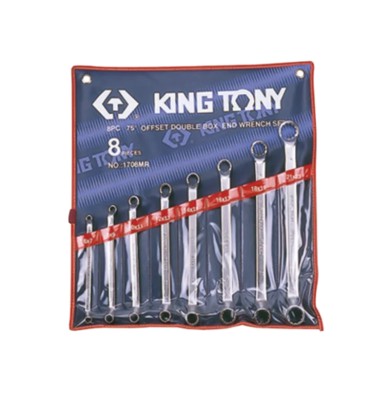 Trousse De 8 Clés Polygonales King Tony - 1708MR