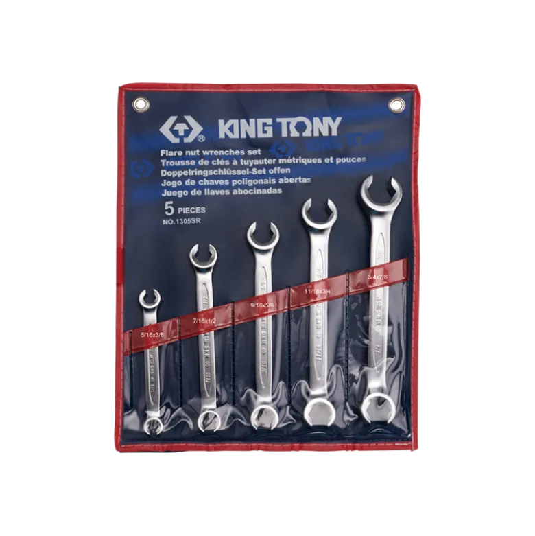Trousse De 5 Clés À Tuyauter King Tony - 1305SR