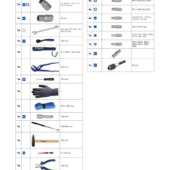 Trousse d'outils généralistes 58pcs BRILLIANT TOOLS - BT024064