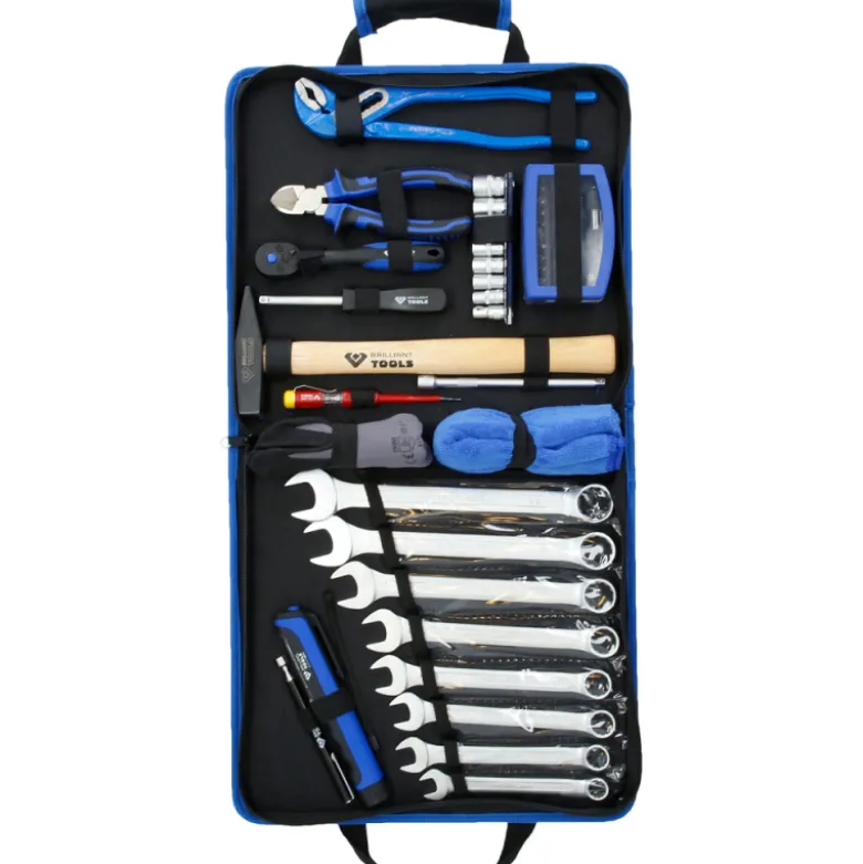 Trousse d'outils généralistes 58pcs BRILLIANT TOOLS - BT024064