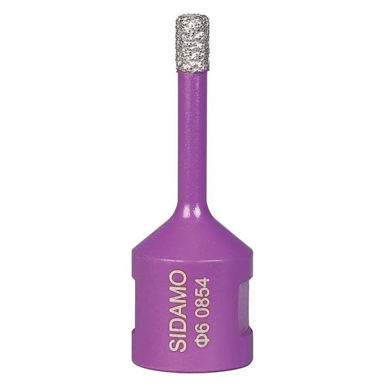 Trépans diamant à sec pour meuleuse - D 6 à 30 mm / modèle de raccord M14 SIDAMO