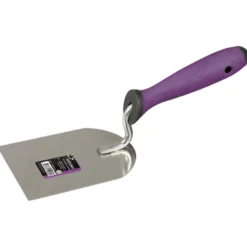 Truelle ronde manche bi-matière INOX SIDAMO