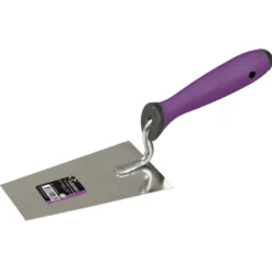 Truelle trapèze manche bi-matière INOX SIDAMO