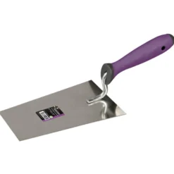 Truelle trapèze manche bi-matière INOX SIDAMO