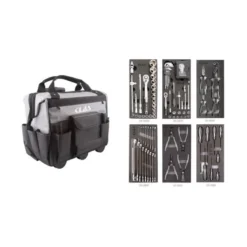 Valise de Dépannage 6 inserts avec 115 outils CLAS - EG 3121