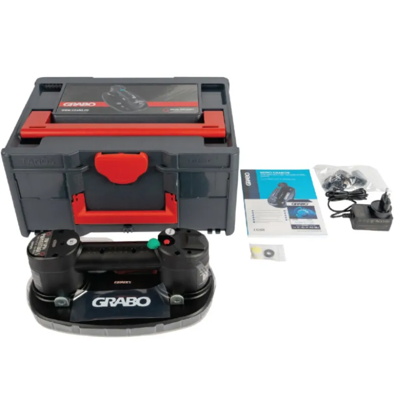 Ventouse électrique Kit Grabo Plus avec caisse de transport GRABO - NG1001