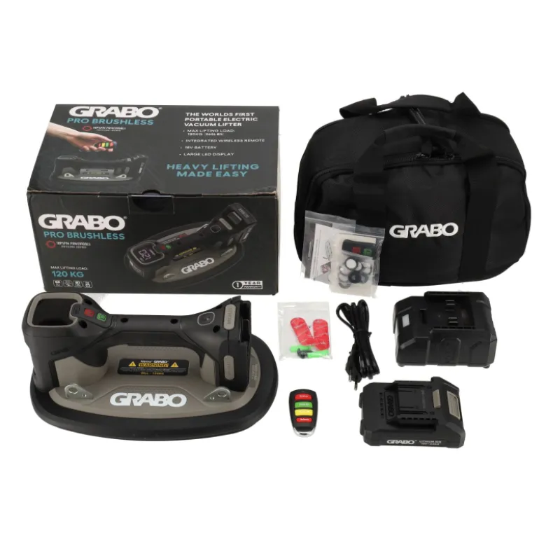 Ventouse électrique Pro Brushless avec housse GRABO - NG11100